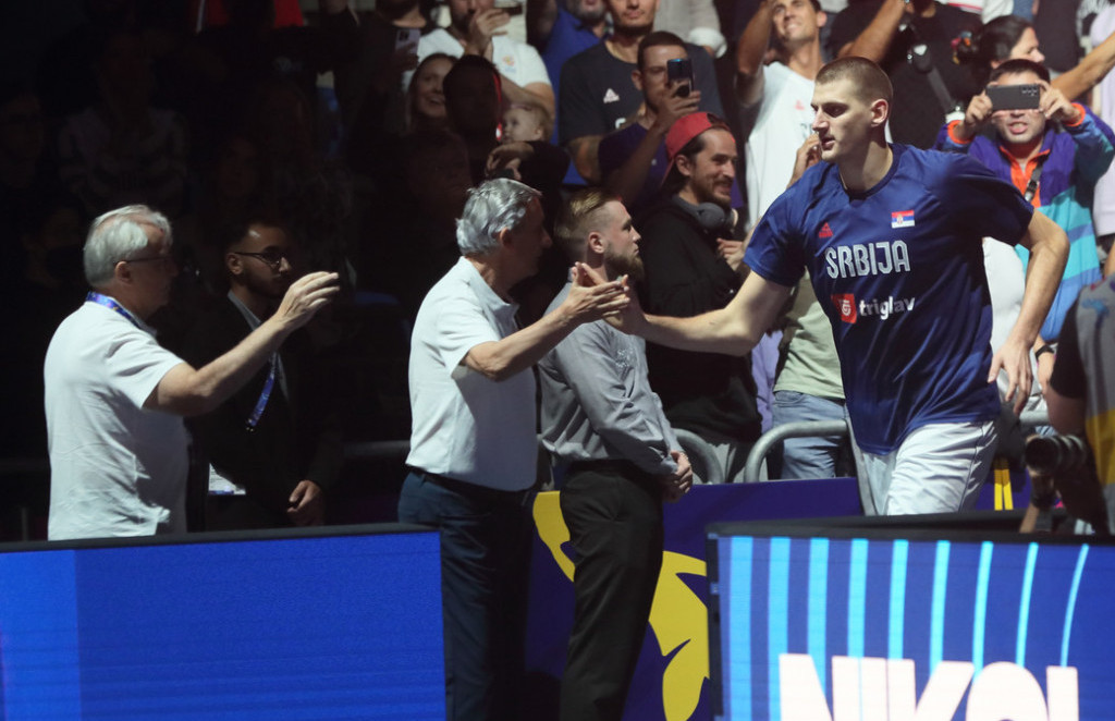 Svetislav Pešić Prestazione di Nikola Jokić in Mundobasket
