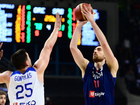 Košarkaši Srbije jakom odbranom pobedili Grčku na Akropolis kupu
