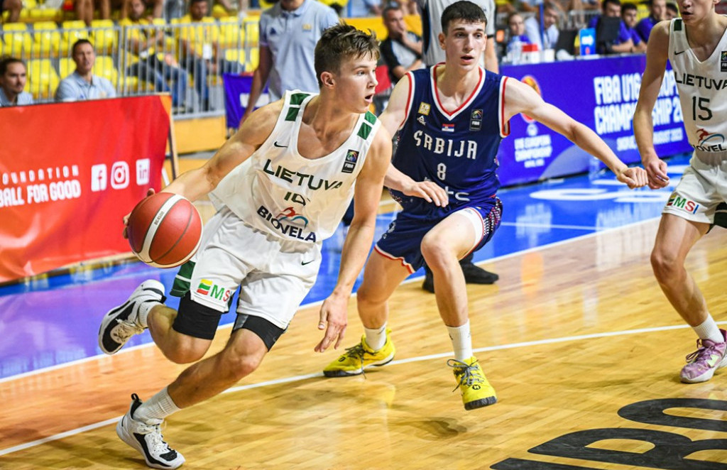 La pallacanestro Lituania ha vinto l’EP Serbia sotto i 20 anni