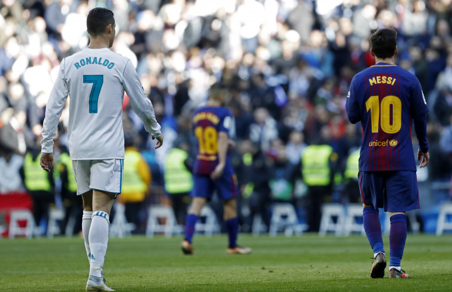 Kristijano Ronaldo i Lionel Mesi na El Klasiku