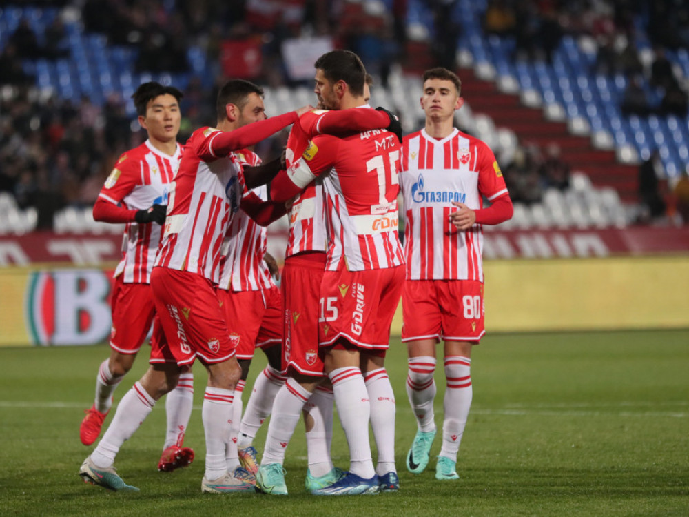 Crvena zvezda - Spartak Subotica 3:0 Superliga Srbije
