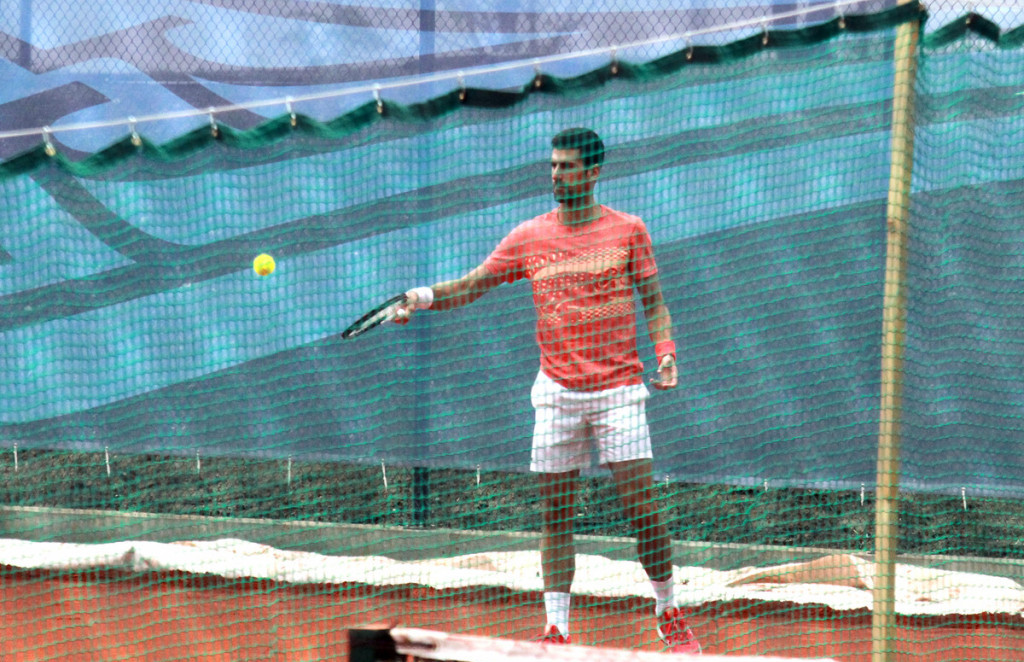 Novak Đoković, srpski teniser, u Beogradu se priprema za nastavak ATP sezone