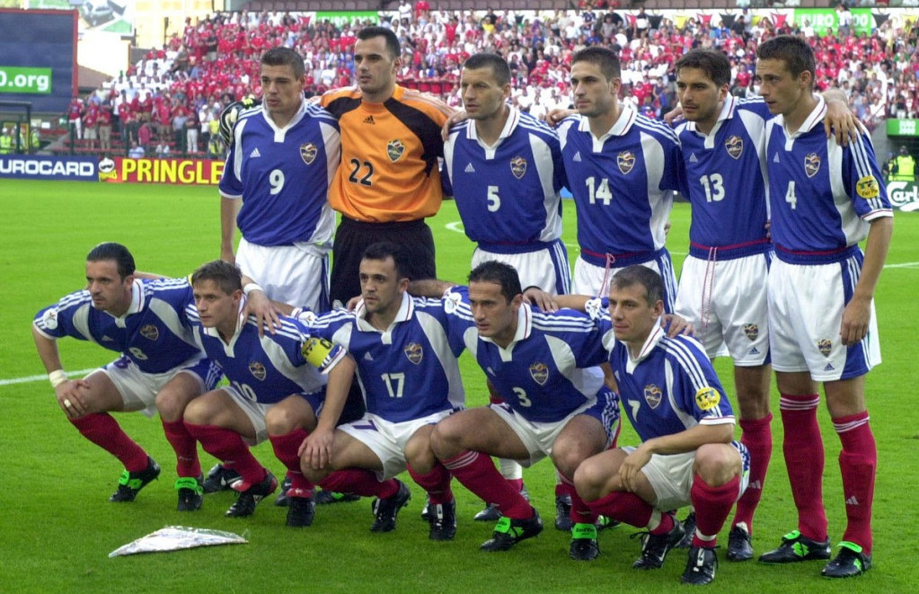 Startna postava SR Jugoslavije protiv Slovenije na EURO 2000