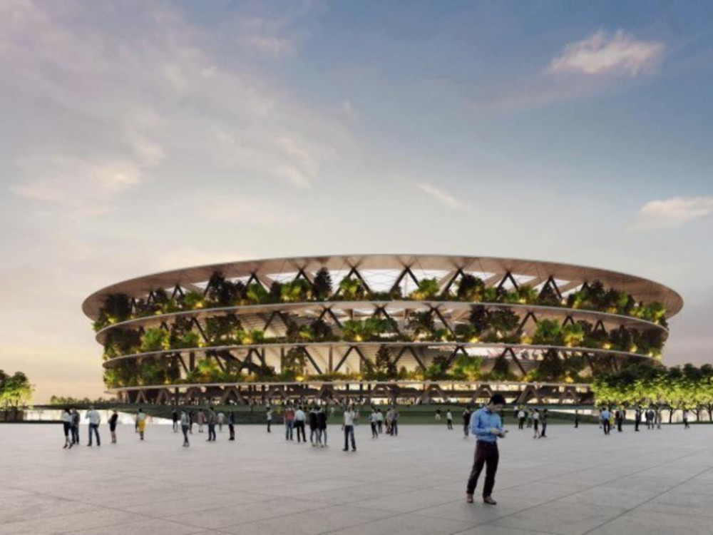 Izgled budućeg nacionalnog stadionu u Surčinu