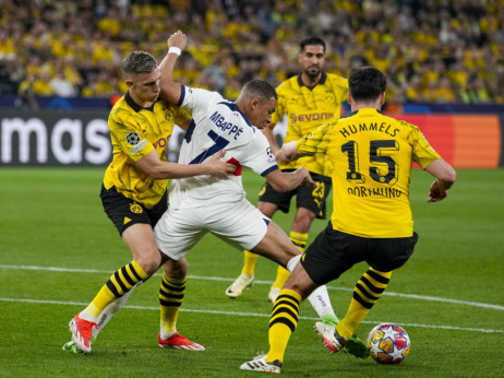 (UŽIVO) Borusija Dortmund - PSŽ (1:0): Domaćin poveo preko Filkruga