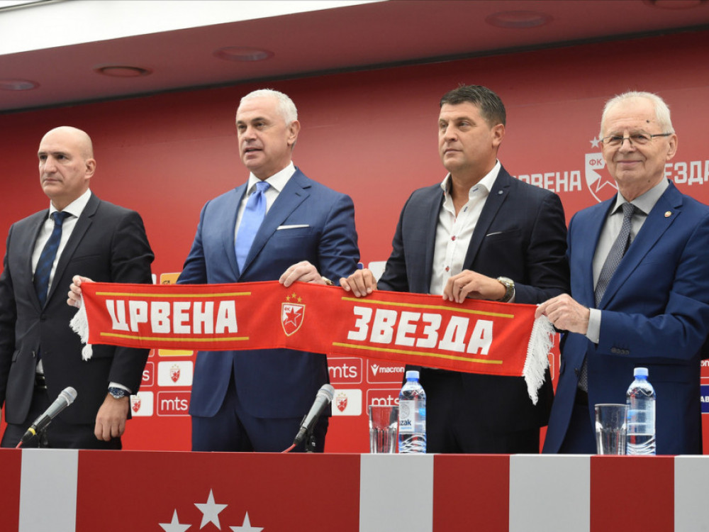 Svetozar Mijailović, predsednik FK Crvena zvezda, najavljuje nove uspehe šampiona Srbije