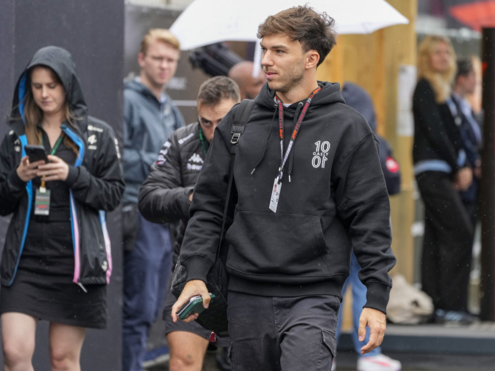 Pjer Gasli, vozač Alpina