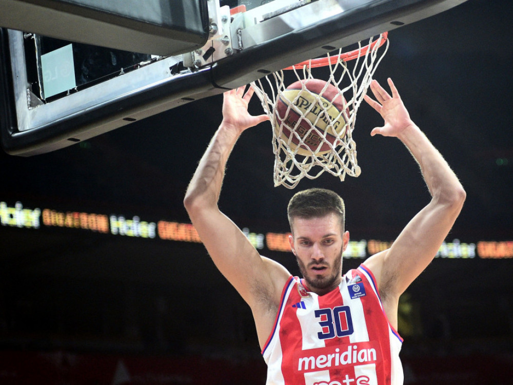 Filip Petrušev, košarkaš Crvene zvezde