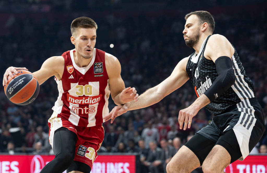 Košarkaši Crvene zvezde protiv Virtusa igraju jedan od najbitnijih mečeva u sezoni