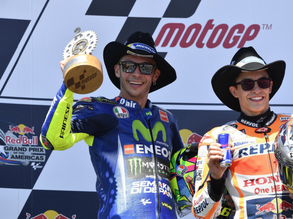 Valentino Rosi i Mark Markez