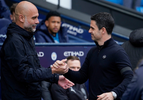 Arteta duže bio prvi od Gvardiole, a četiri puta mu gledao u leđa u Premijer ligi