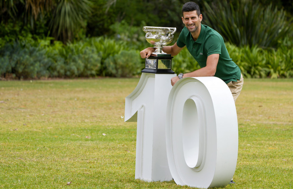 Novak Đoković slavi 10. titulu na Australijan openu
