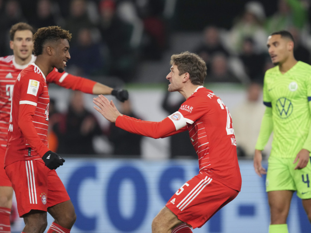Bundesliga: Bajern ubedljiv na gostovanju Volfzburgu