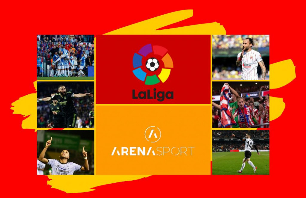 La Liga na TV Arena sport: Derbi sredine tabele na Balaidosu