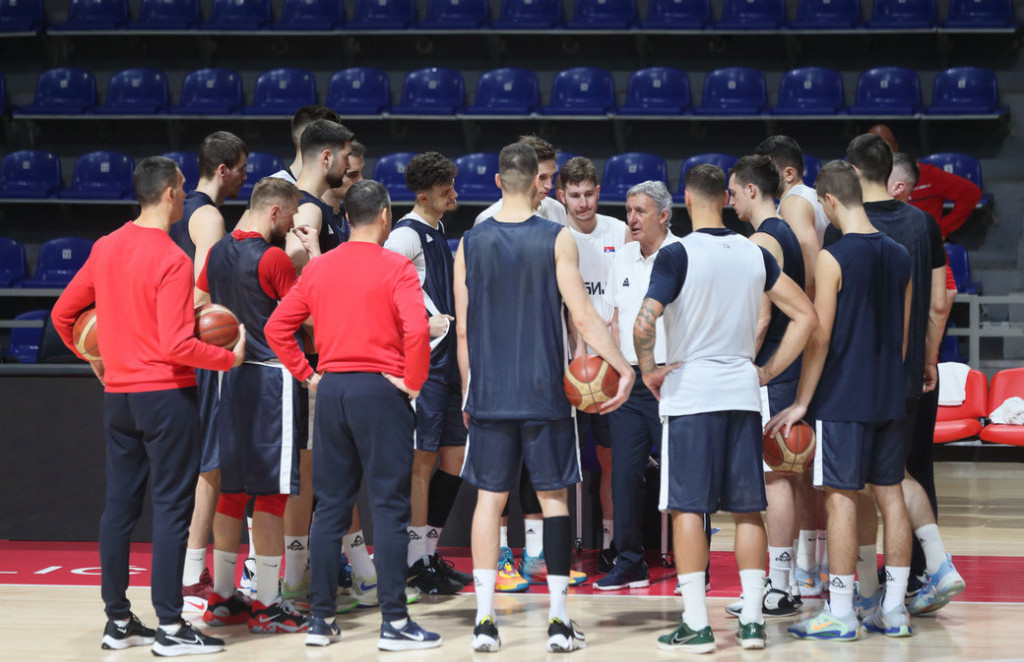 Košarkaši Srbije počeli pripreme za mečeve sa Grčkom i Velikom Britanijom