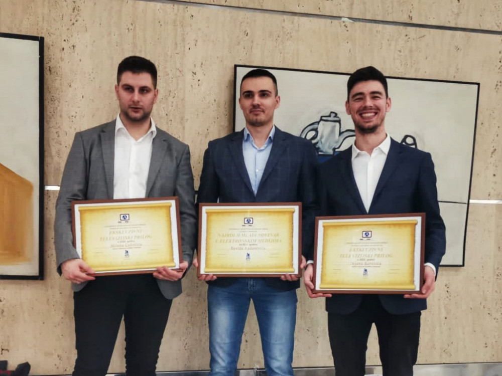 Dodeljene godišnje novinarske nagrade: Novinari TV Arene sport poneli tri priznanja