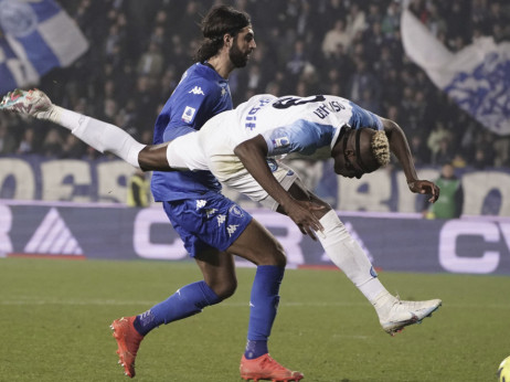 Osmi trijumf Napolija za redom u Seriji A, Osimen strelac i protiv Empolija