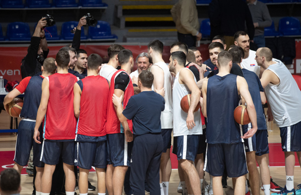 Košarkaška selekcija Srbija jača za igrače iz Evrolige protiv Velike Britanije