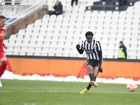 (UŽIVO) Partizan - Radnički 1923 1:1: Crno-beli opet razočarali, Vidosavljević poneo bod za Kragujevac