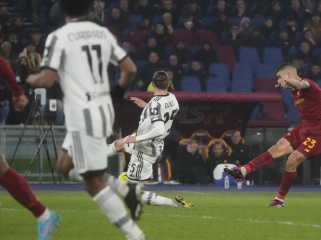 Manćini doneo Romi pobedu nad Juventusom, prvu na "Olimpiku" od 2019. godine