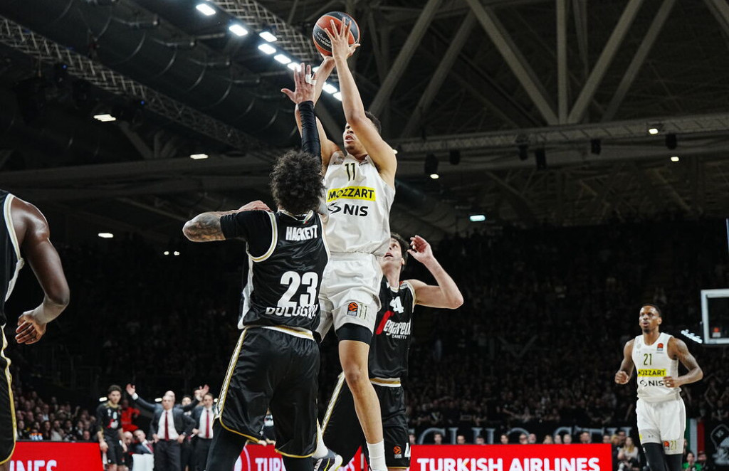 Dante Egzum MVP 27. kola Evrolige: Australijanac vodio Partizan do važne pobede u Bolonji