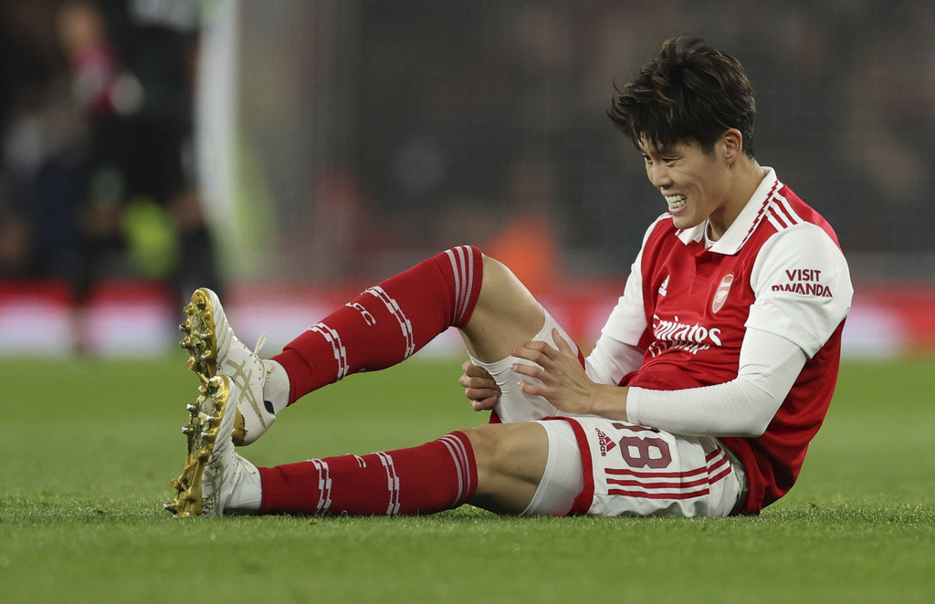 Arsenal u problemu: Takehiro Tomijasu pauzira do kraja sezone