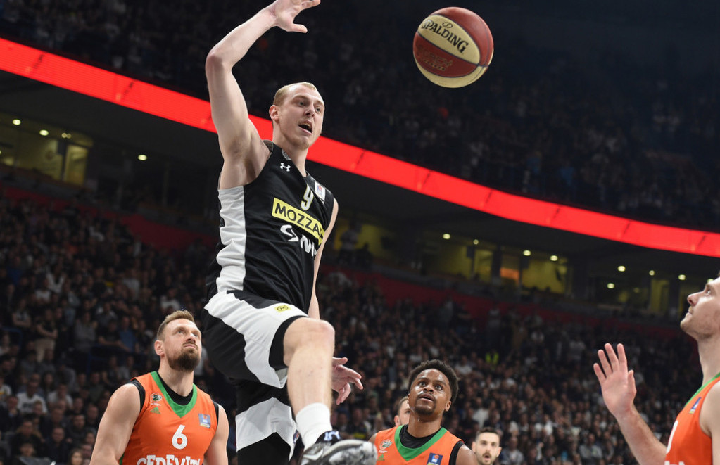 Partizan slavio uz veliku borbu protiv Cedevite Olimpije