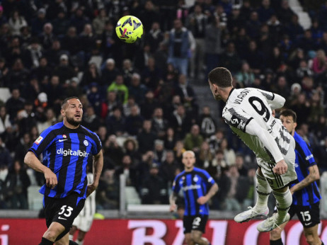 Polufinale Kupa Italije na Areni sport: Juventus bez Vlahovića ide na megdan Interu