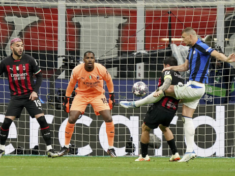 Polufinale Lige šampiona na TV Arena sport: Inter brani 2:0, Milan se nada čudu