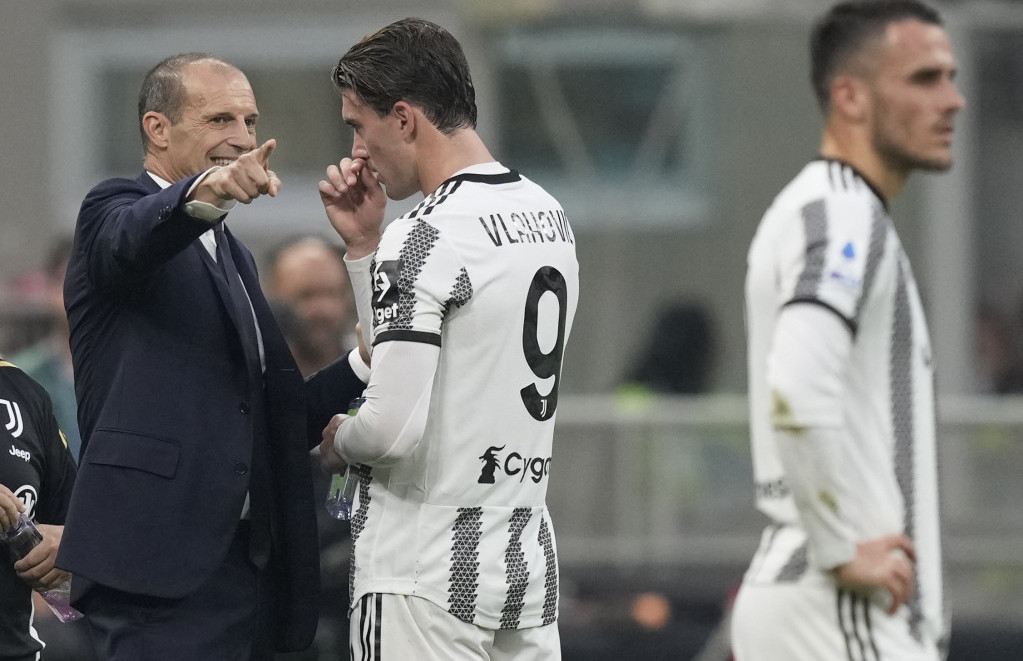 Alegri o povređenim igračima Juventusa: Pogba ne ide sa nama u SAD, moramo biti oprezni sa Vlahovićem