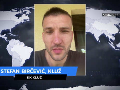 Birčević za "Svet je naš": Kluž je malo nesrećno završio takmičenje u Evrokupu