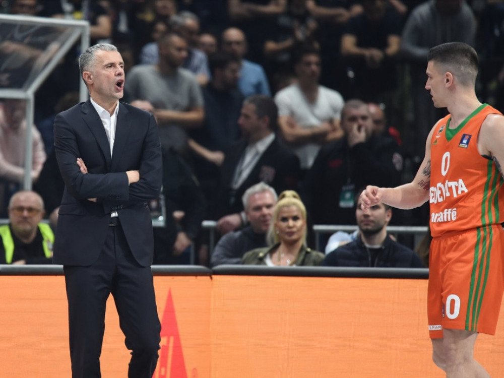 Trener Cedevita Olimpije Miro Alilović: Partizan kontrolisao utakmicu od početka do kraja