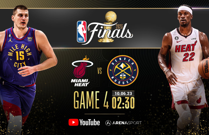 Četvrti meč finala NBA lige i na Jutjub kanalu TV Arena sport: Poklon za sve ljubitelje najbolje košarke