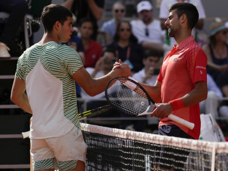 Nova ATP lista: Novak i dalje drugi, kaska za Alkarazom 430 bodova