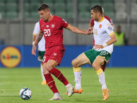 (KRAJ) Bugarska - Srbija 1:1: Lazović u poslednjem sekundu spasio "orlove" poraza