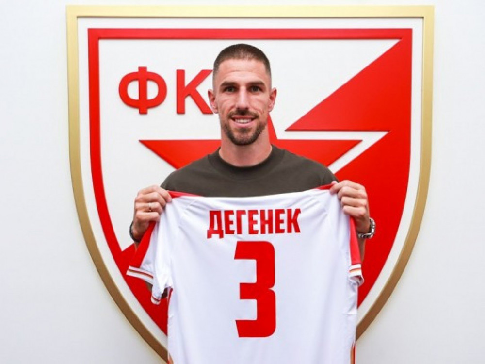 Miloš Degenek, fudbaler Crvene zvezde