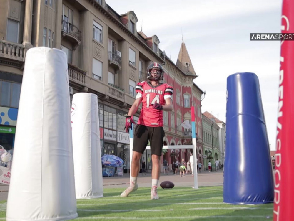 Arenin karavan u Subotici: Nastavlja se promocija NFL-a u Vojvodini