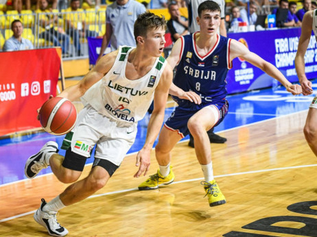Košarkaši Litvanije eliminisali Srbiju u četvrtfinalu EP do 16 godina