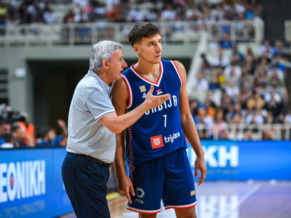 Svetislav Pešić i Bogdan Bogdanović