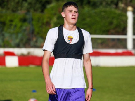 Gol za istoriju i večno sećanje: Andrija Maksimović najmlađi fudbaler Zvezde koji je postigao gol u seniorskom fudbalu