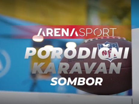 Arenin karavan u Somboru: Somborci osetili povišen adrenalin koji donosi američki fudbal