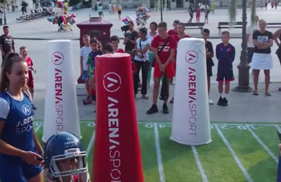 Arenin karavan u Novom Sadu: Zaljubiš se u NFL na prvi pogled