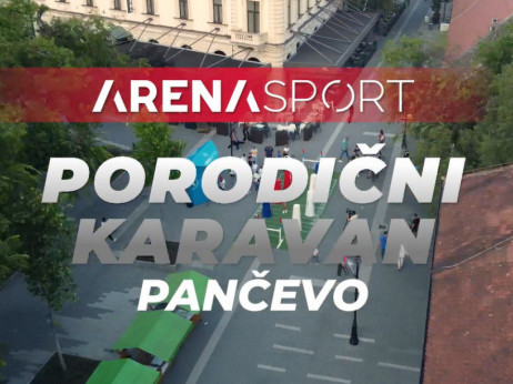 ARENIN KARAVAN U PANČEVU: Pančevci obožavaju fudbal i Arenu