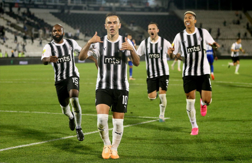 (KRAJ) Partizan - Radnik 3:2: Natho precizan sa bele tačke, lud preokret crno-belih za drugo mesto na tabeli