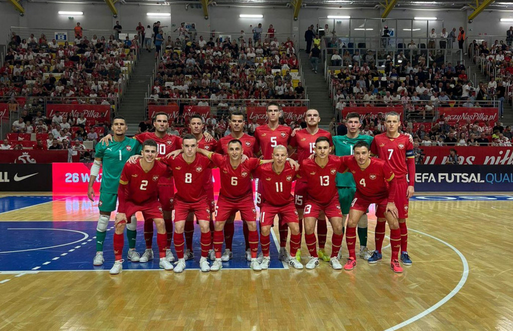Futsaleri Srbije ubedljivo poraženi od Ukrajine