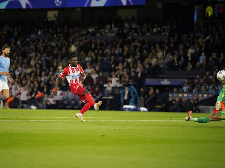 GOOOL! Bukari ŠOKIRAO šampiona Evrope: Ni VAR nije pomogao Sitiju, Zvezda povela na Etihadu