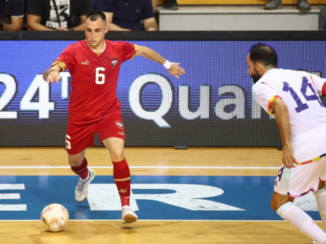 Futsaleri Srbije odigrali nerešeno sa Belgijom: Bod za "orlove" u Smederevu