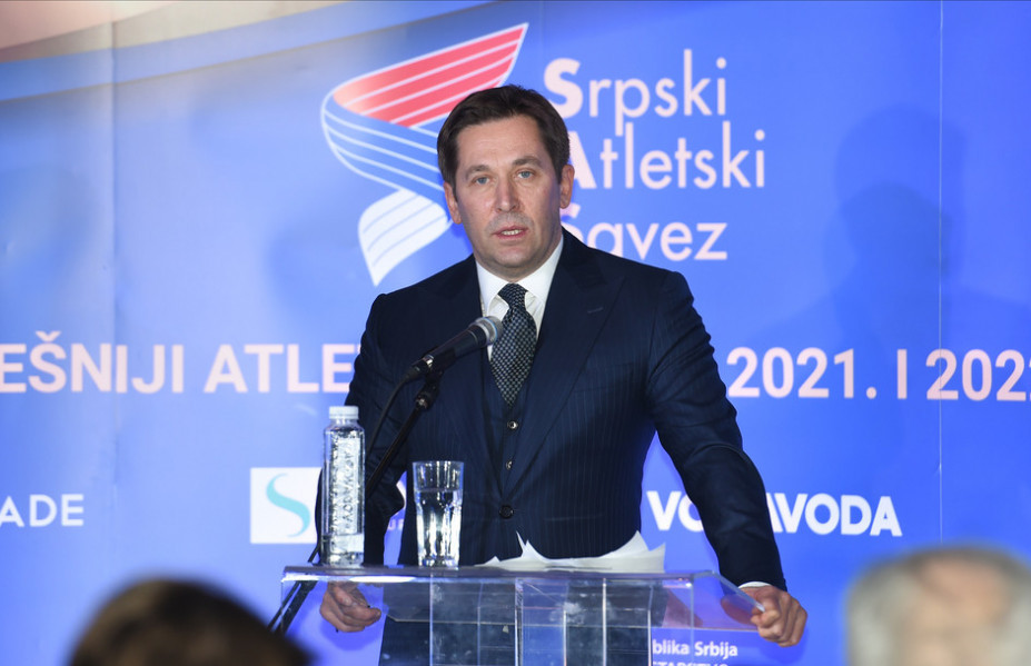 Veselin Jevrosimović, predsednik Srpskog atletskog saveza