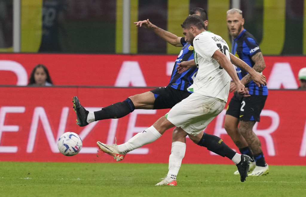 Berardi koban po Inter: Osam golova i četiri asistencije krila Sasuola protiv plavo-crnih