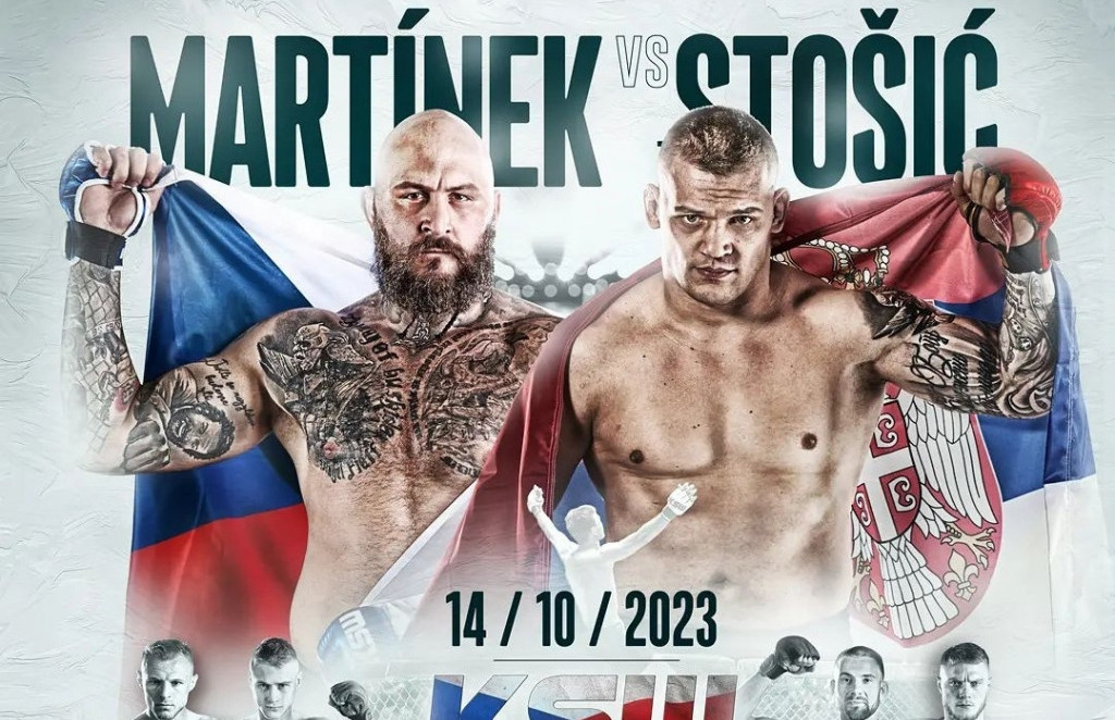 MMA spektakl samo na Areni sport - KSW 87: Stošić ukršta rukavice sa češkom zvezdom u Trinecu!